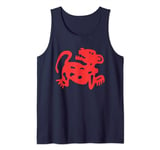 Legends of the Hidden Temple Red Jaguars Alt Logo Tank Top