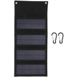 Eosnow - 40W 4 Fold Sac de Chargement de Panneau Solaire Sac Pliant Pliable Chargeur de Panneau Solaire Monocristallin pour Camping en Plein Air