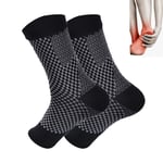 Foot Protection Neuropathy Socks Nylon Comprex Ankle Sleeves  Women Men