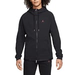 Nike DJ0886-010 M J ESS WARMUP JACKET Jacket Men's BLACK/GYM RED XL