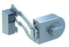 OLYMPIA RS 50 R Door Lock with Locking Bar   silvergrey