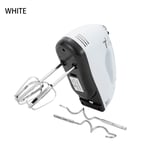 Electric Hand Held Mixer Egg Beater Cake Blender White