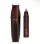 Wahl GroomEase Trimmer Shaver 5537-701 Gift Set Nose/Ear/Beard Hair Battery