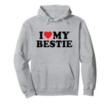 I Love My Bestie · I Heart My Bestie Best Friend BFF Pullover Hoodie