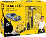 Stanley Junior Bilar Och Verktyg Stanley Jr 5 Delar(U004-K02-T03-Sy)