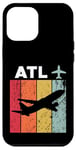 Coque pour iPhone 12 Pro Max Aéroport ATL d'Atlanta