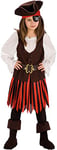 Carnival Toys 65679 Costume de Pirate pour Enfant avec Chapeau et Bandana