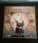 Sid Meier's CIVILIZATION Jeu de Plateau Société GLOIRE ET FORTUNE Extension NEUF