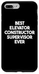 iPhone 7 Plus/8 Plus Best Elevator Constructor Supervisor Ever Case