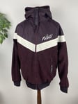 Nike NSW Sportswear Sherpa Windrunner Fleece Jacket Size Medium