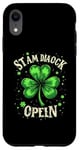 iPhone XR ST AM DIAOCK OPENLN Four-leaf Clover Case