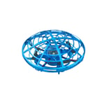 QQJL Intelligent ufo induction flying machine - hovering children's toys - gesture control remote control drone flying saucer boy,deep sea blue