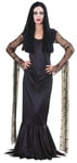 The Addams Family Morticia Adult Costume M Black