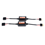 Pack H7 Automotive Last Resistor Error Eliminator Led Decoder Canbus Trådlös Ljusadapter