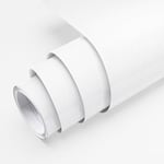 Hode Sticky Back Plastic Self Adhesive Wallpaper Vinyl Wrap Film Roll Furniture Sticker for Walls Doors White Glitter Effect 40cmX10m