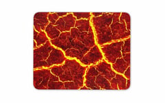 Red Hot Lava Mouse Mat Pad Office Funny Gift Dad Brother Computer PC Gift #8121