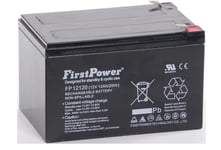 First Power Vrla 12V 12Ah AGM batteri 151x98x101