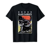 Black Sabbath Official Never Say Die Poster T-shirt T-Shirt