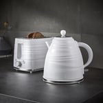 Swan Kettle & Toaster Set - Symphony Range in White,  2 slice  - 1.7L - 3Kw