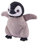 Wild Republic Pocketkins Eco Pingouin Facétieux, Animal en Peluche, 12 cm, Jouet en Peluche, Fabriqué à partir de Matériaux Recyclés, Écologique, Manchot