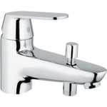 Mitigeur bain-douche monotrou sur plage BAUEDGE éco Click cartouche C2 - GROHE - 23562-000