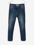 MEDIUM Hip, Straight Leg Indestructible MorphologiK Jeans for Boys dark blue