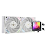 Thermalright Frozen Vision 240 AIO Liquid CPU Cooler - White