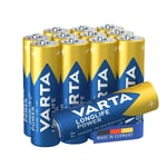 Varta Longlife Power Batteri AA 12-pack