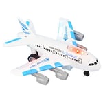 Xigeapg RC Aircraft Passenger Civil Aviation Electric Toy Model Electric Simulation Remote Control Aircraft Aviation Airliner