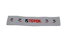 Topen Bandeau pour Cheveux Sport, Blanc, S