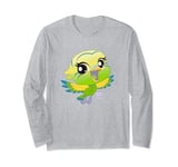 Littlest Pet Shop Edie Von Keet Adorable Bird Portrait Long Sleeve T-Shirt