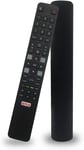 Remplacement RC802N Telecommande TCL pour Télécommande Thomson TCL Smart TV ARC802N 32HD5506 43UC6406 49UC6306 49UC6406 55UC6406 65UC6406 32ES560 avec nexfix