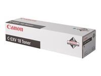 Canon C-EXV 18 - Noir - original - cartouche de toner - pour Canon iR1018, iR1018J, iR1022A, iR1022F, iR1022i, iR1022iF; iR 1024iF