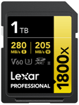 Lexar Professional Gold 1800x SD - 280MB/s - 1TB