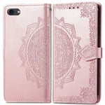 BIIULHCI Coque pour iPhone 7/8/SE2/SE 2020/SE 2022/SE3,Housse Cuir PU Portefeuille Flip Case Cover Etui pour iPhone 7/8,Magnétique Porte Carte Étui à Rabat Pochette