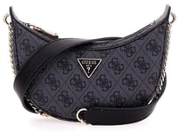 Guess Eco Craig Mini crossbody Bag For Women One Size In Coal