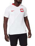 Nike 893893 T-Shirt Homme White/Sport Red/SPOR FR : XL (Taille Fabricant : XL)