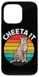 Coque pour iPhone 13 Pro Cheeta It Graphique Fast Cheetah Wildlife Runner