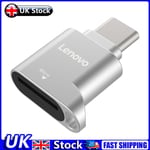 Lenovo D201 Mini Portable Type C TF Memory Card Reader for Laptop Smartphone UK