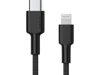 Kabel Usb Aukey Cb-Cl4 Usb-C - Lightning, 1,8M, Oplot, M/M