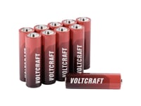 Voltcraft Industrial Lr6 Aa Batteri Alkaline Mangan 3000 Mah 1,5 V 10 St