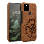 Cork Case for Google Pixel 5 Protective Phone Cover