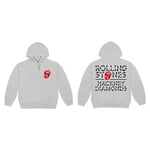 Sweat Shirt à capuche The Rolling Stones Hackney Diamonds Gris