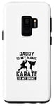 Coque pour Galaxy S9 Papa est mon nom Le karaté est mon jeu - Karate Daddy