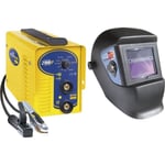 Poste à souder MMA Inverter GYSMI 200P + Masque LCD TECHNO 9/13 - 031579 - GYS