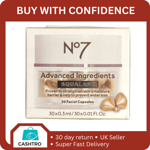 No7 Advanced Ingredients Squalane Facial Capsules 30 x 0.3ml (Brand New)