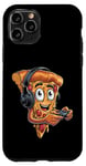 Coque pour iPhone 11 Pro Joueur De Restauration Rapide Drôle Burger Gaming Pizza