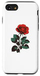 iPhone SE (2020) / 7 / 8 Cute Red Roses Flower Gardening Red Flower Valentines Day Case