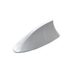 (Valkoinen) Auton muotoilu Shark Fin Antenna Auto Radio Signal Antennikattoantennit Volvo Universe C30 S80L C70 V50 S40