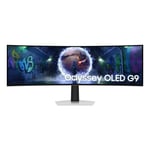 Moniteur SAMSUNG LS49DG934SUXEN ODYSSEY OLED G9 G93SC 49p 240Hz 1800R DWQHD 5120x1440 240Hz QD-OLED Glare-Free 0.03ms 1800R HDR10